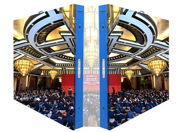 P2 Indoor Fixed LED Display Screen , Led Video Screens With Steel Cabinet