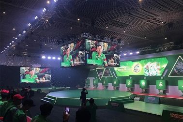 500 - 7000CD Brightness Outdoor Rental Led Screen SMD P3.91 1R1G1B Customize Pixel
