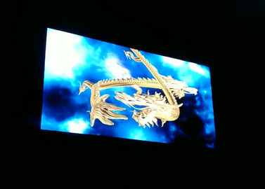 P4 Full Color Indoor Led Display Screen 128*128mm Module Size CE Compliant