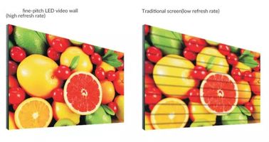 P3 Pitch Curved Indoor LED Video Wall 14 - 16 Bit Grey Scale For Advertising