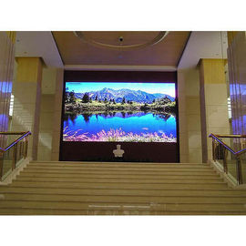 P4 800 Nits High Brightness Indoor LED Video Wall 14 - 16 Bits For Advertising