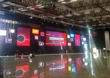 Pitch 3.91mm Advertising Stage LED Screen Full Color &gt;100000 Hours Life Span
