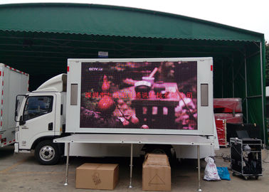 HD P16 Mobile Trailer LED Display Static Scan Design 15 - 200m Viewing Distance
