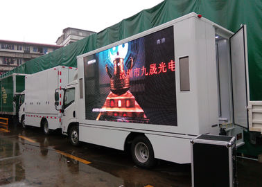 HD P16 Mobile Trailer LED Display Static Scan Design 15 - 200m Viewing Distance