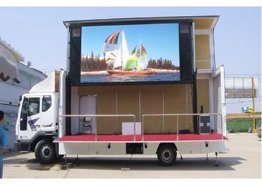 Advertising Mobile Trailer LED Display P16 Pixels Constant Current Drive Type
