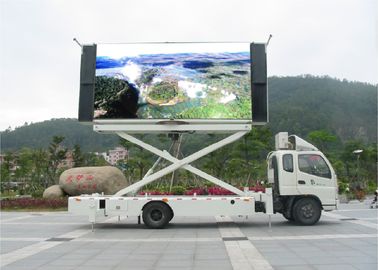 Big Size Outdoor P6 Mobile Trailer LED Display 100 Levels Brightness Control