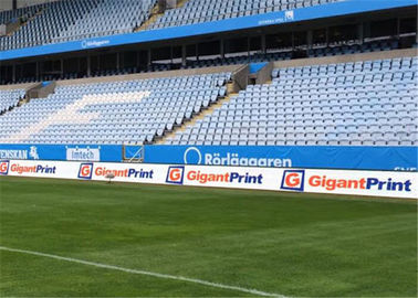 High Stability P10 Stadium Perimeter LED Display AC105 - 235V Input Voltage