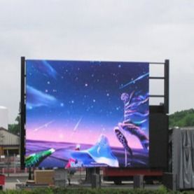 SMD Led Wall Screen Display Outdoor , Advertising Led Video Display P6 P8 P10 1R1G1B