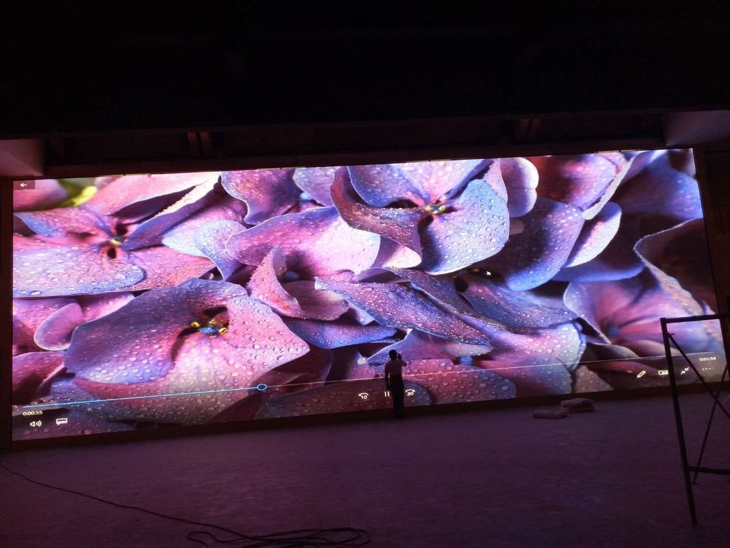 Full Color Rental LED Video Screen Adjustable Brightness With Die Cast Aluminum Cabinet