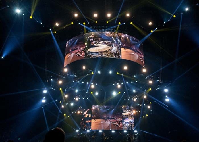 Big Rental Stage LED Screen Display 3mm Pixel Pitch Energy Saving FCC Compliant
