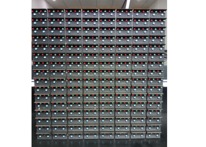 P16 DIP Full Color LED Display Module 256*256mm Module Size High Efficiency