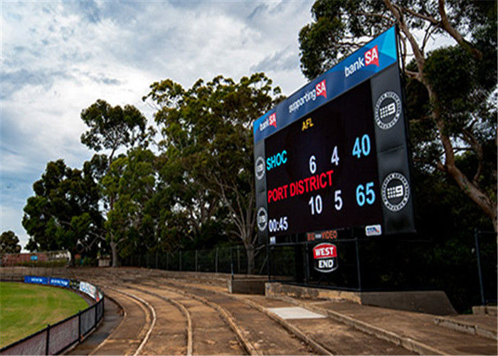 Waterproof HD Electronic Baseball Scoreboard 5mm Pixels 16.7M Colors Grey Scale