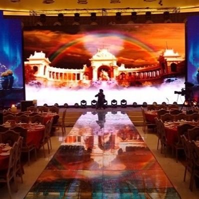 1/16 Scan Drive Duty Indoor LED Video Wall 3.9mm Pitch 1R1G1B Color Configuration