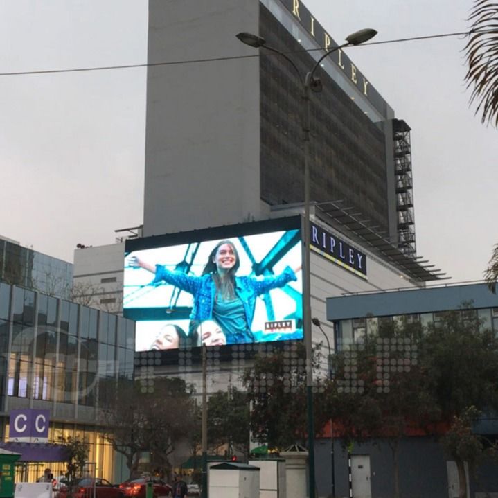 P10 HD High Brightness LED Display Full Color 320*160mm Module Size FCC Approved