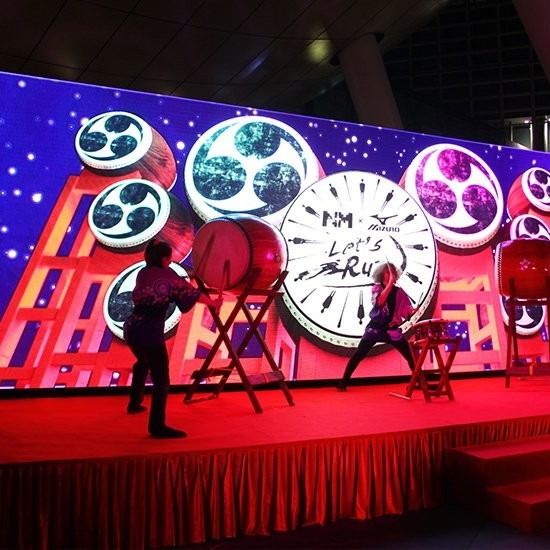 Indoor HD Full Color Stage LED Screen P3.91 P4.81 500*500mm Cabinet Long Lifespan