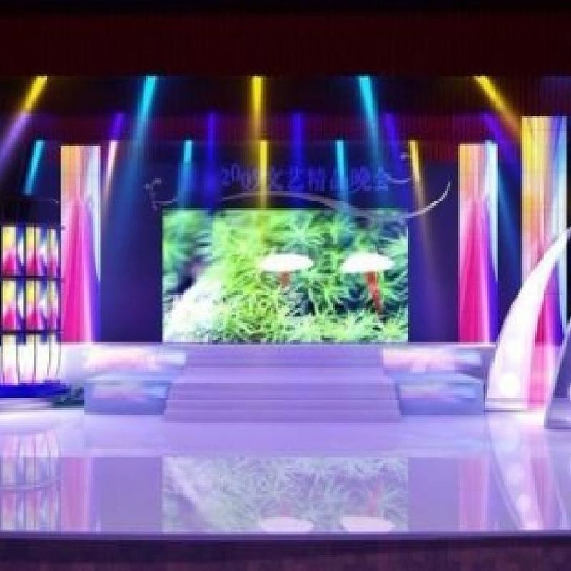 HD Outdoor P5 Rental Stage LED Screen 1R1G1B For Commercial Advertising